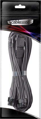 Picture of CableMod CableMod C-Series PRO ModMesh 12VHPWR to 3x PCI-e Kabel for Corsair - 60cm, carbon