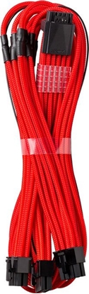 Picture of CableMod CableMod C-Series PRO ModMesh 12VHPWR to 3x PCI-e Kabel for Corsair - 60cm, red