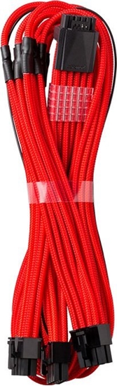 Picture of CableMod CableMod C-Series PRO ModMesh 12VHPWR to 3x PCI-e Kabel for Corsair - 60cm, red