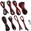 Изображение CableMod RT-Series PRO ModMesh 12VHPWR Dual Cable Kit for ASUS/Seasonic - black/red
