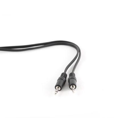 Attēls no Cablexpert 1.2m, 3.5mm/3.5mm, M/M 1.2 m, Black
