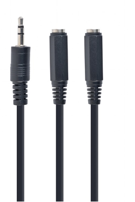 Attēls no Cablexpert 3.5 mm Audio splitter cable CCA-415-0.1M