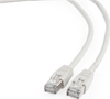 Picture of FTP Cat6 | Patch cord | Perfect connection; Foil shielded - for a reliable connection; Gold plated contacts | White | 2 m