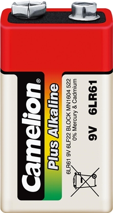 Picture of Camelion 9V/6LR61, Plus Alkaline 6LR61, 1 pc(s)