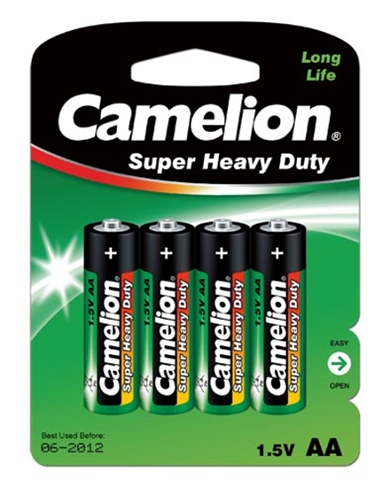 Изображение Camelion | R6P-4BB | AA/LR6 | Super Heavy Duty | 4 pc(s)