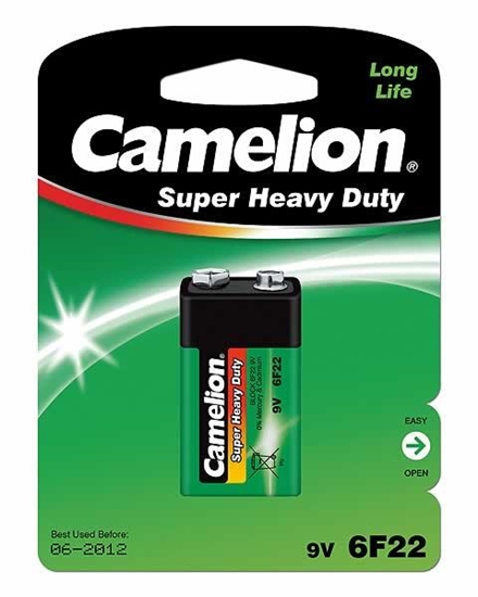 Picture of Camelion 6F22-BP1G 9V/6F22, Super Heavy Duty, 1 pc(s)