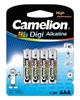 Picture of Camelion LR03-BP4DG AAA/LR03, Digi Alkaline, 4 pc(s)