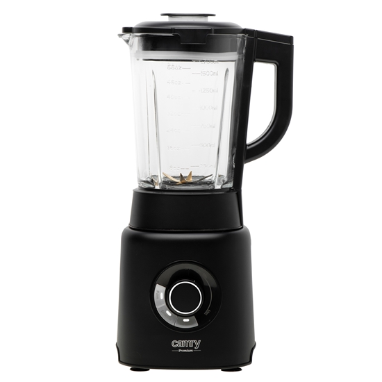Изображение Camry | Blender | CR 4089 | Tabletop | 2000 W | Jar material Glass | Jar capacity 1.7 L | Ice crushing | Black