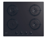 Picture of Candy CVW6BB hob Black Built-in 59.5 cm Gas 4 zone(s)