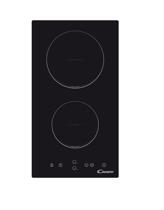 Изображение Candy Timeless CDH 30 Black Built-in 28.8 cm Ceramic 2 zone(s)