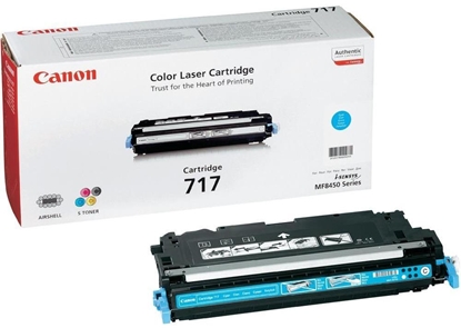 Изображение Canon 717 toner cartridge 1 pc(s) Original Cyan