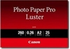 Picture of Canon LU-101 A 2 Photo Paper Pro Luster 260 g, 25 Sheets