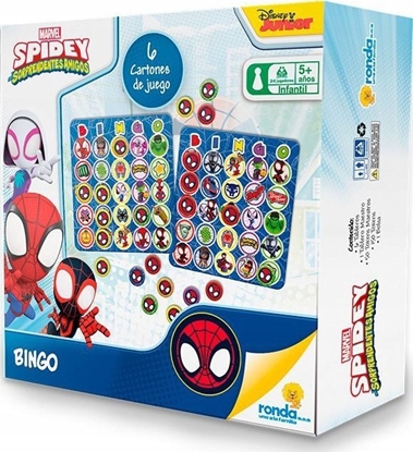 Attēls no Cartamundi Gra Bingo Spidey EU 2023