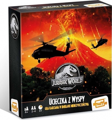 Attēls no Cartamundi Gra planszowa Jurassic World Ucieczka z Wyspy