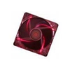 Picture of CASE FAN 120MM TRANSP 3PIN+4P/RED 12V XF046 XILENCE