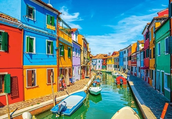 Picture of Castorland Puzzle 1000 Burano Colors, Italy CASTOR
