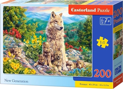 Attēls no Castorland Puzzle 200 New Generation CASTOR