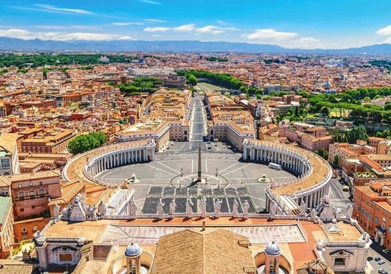 Picture of Castorland Puzzle 500 View from the Vatican CASTOR