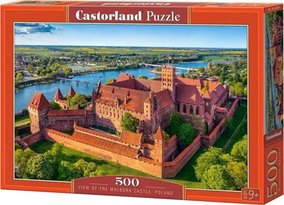Picture of Castorland Puzzle 500 View of The Malbork Castle CASTOR