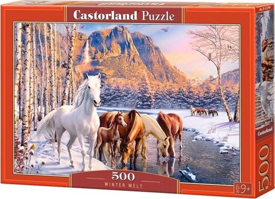 Picture of Castorland Puzzle 500 Winter Melt CASTOR