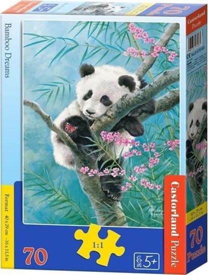 Picture of Castorland Puzzle 70 Bamboo Dreams CASTOR