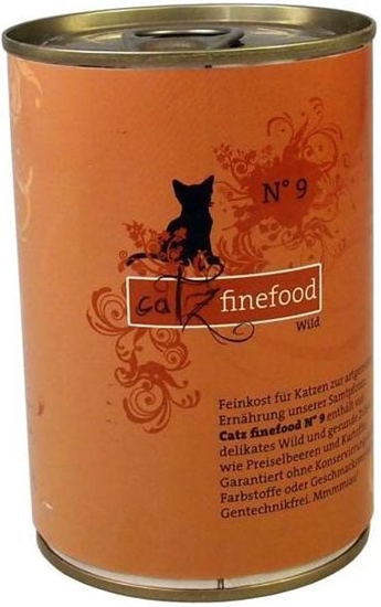 Picture of Catz Finefood N.09 Dziczyzna puszka 400g