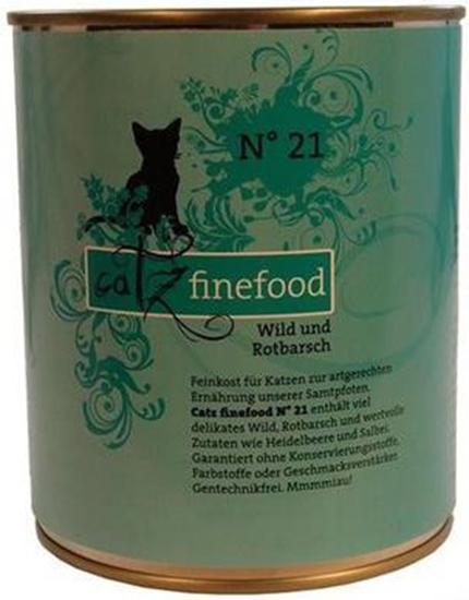 Picture of Catz Finefood N.21 Dziczyzna i Karmazyn puszka 800g