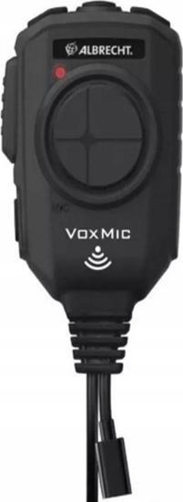 Picture of CB Radio Albrecht Mikrofon do CB Radio Albrecht VOX V2 4pin wbudowany akumulator