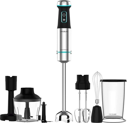 Picture of Cecotec | Hand Blender | Power TitanBlack 1200 XL PerfectCream&Crush | Hand Blender | 1200 W | Stainless steel/Black