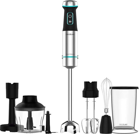 Picture of Cecotec | Hand Blender | Power TitanBlack 1200 XL PerfectCream&Crush | Hand Blender | 1200 W | Stainless steel/Black