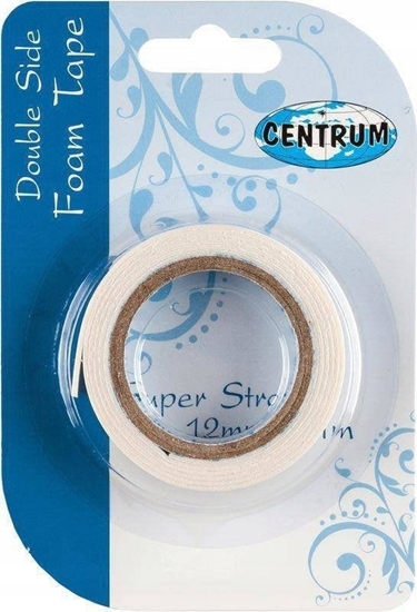 Picture of Centrum Tama dwustronna piankowa 12mmx1m CENTRUM 83554 1mm