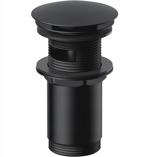 Picture of Cersanit (korki klik-klak) Automatyczny uniwersalny korek KLIK-KLAK czarny (S951-701)