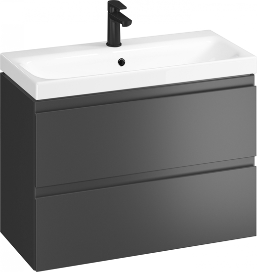 Picture of Cersanit Moduo Slim 79.5 cm antracyt (S801-468-DSM)