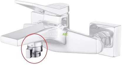 Attēls no Cersanit PRZECZNIK KRAN/SUCHAWKA BATERII WAN-NATR CROMO (S951-110)