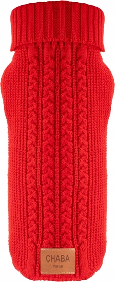 Picture of Chaba CHABA SWETEREK Z GOLFEM  `XL` 37cm        CZERWONY