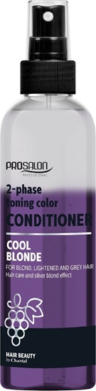 Изображение Chantal CHANTAL ProSalon Cool Blonde Dwufazowa Odywka tonujca kolor do wosów blond,rozjanianych i siwych 200ml