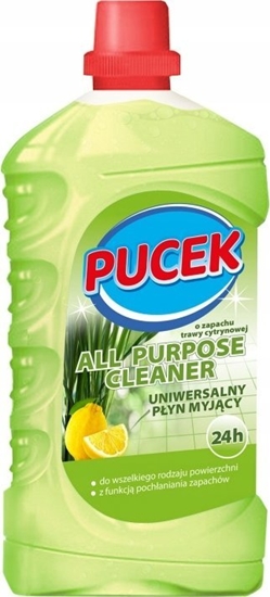 Picture of Chemia Uniwersalny pyn myjcy PUCEK, o zapachu trawy cytrynowej, 1000 ml