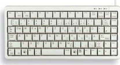 Attēls no CHERRY G84-4100 COMPACT KEYBOARD Corded, USB/PS2, Light Grey, (QWERTY - UK)