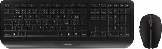 Picture of CHERRY JD-7000CS-2 keyboard Mouse included RF Wireless Black