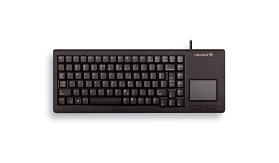 Picture of CHERRY XS Touchpad keyboard USB QWERTZ German Black
