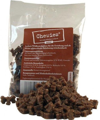 Attēls no Chewies Kosteczki z Dziczyzny MINI 125g