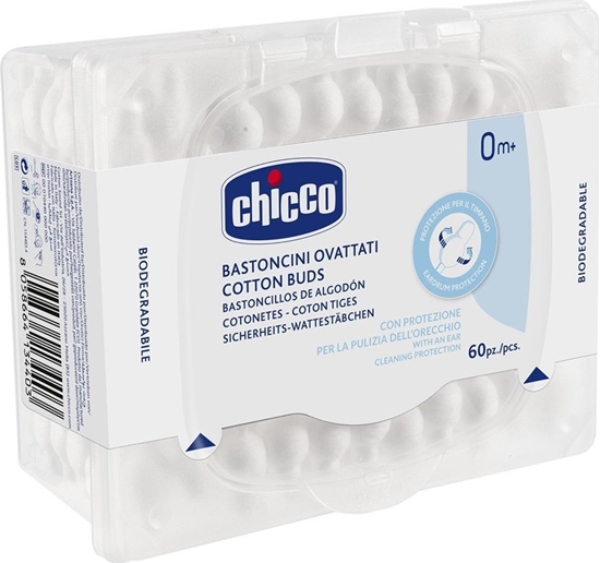 Изображение CHICCO_Patyczki do uszu 60szt.