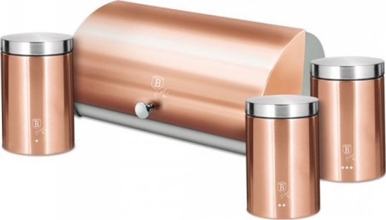 Изображение Chlebak Berlinger Haus CHLEBAK Z ZESTAWEM POJEMNIKÓW BERLINGER HAUS BH-6730 ROSE GOLD