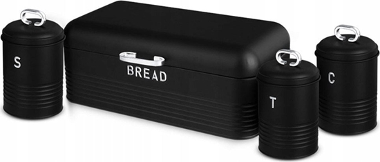 Picture of Chlebak Berlinger Haus CHLEBAK Z ZESTAWEM POJEMNIKÓW BERLINGER HAUS BH-6754 BLACK SILVER