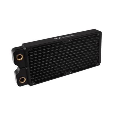 Изображение Chłodzenie wodne Pacific CLM240 slim radiator (240mm, 5x G 1/4 miedź) czarne