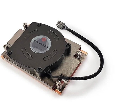 Attēls no Chodzenie CPU Dynatron Dynatron A41 Top-Blower CPU-Kühler 1U für Sockel SP3, sTRX4, TR4, sWRX8 aktiv
