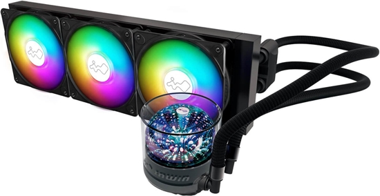 Изображение Chodzenie wodne In Win InWin NR36 ARGB Komplett-Wasserkühlung - 360mm, schwarz
