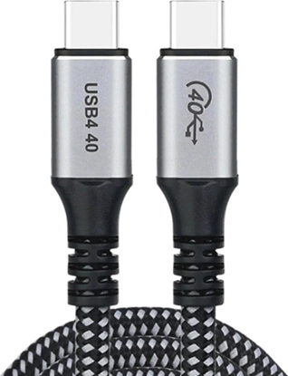 Picture of Choetech Kabel przewód USB-C 240W 8K 60Hz 1.2m czarny Kabel przewód USB-C 240W 8K 60Hz 1.2m czarny