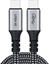 Attēls no Choetech Kabel przewód USB-C 240W 8K 60Hz 1.2m czarny Kabel przewód USB-C 240W 8K 60Hz 1.2m czarny