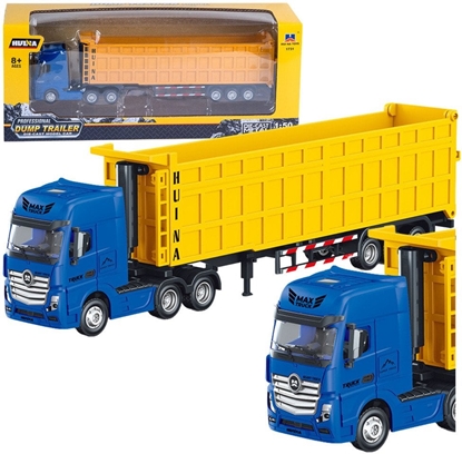 Attēls no Ciarówka Z Naczep Objtociow Metalowa óta Huina 1:50